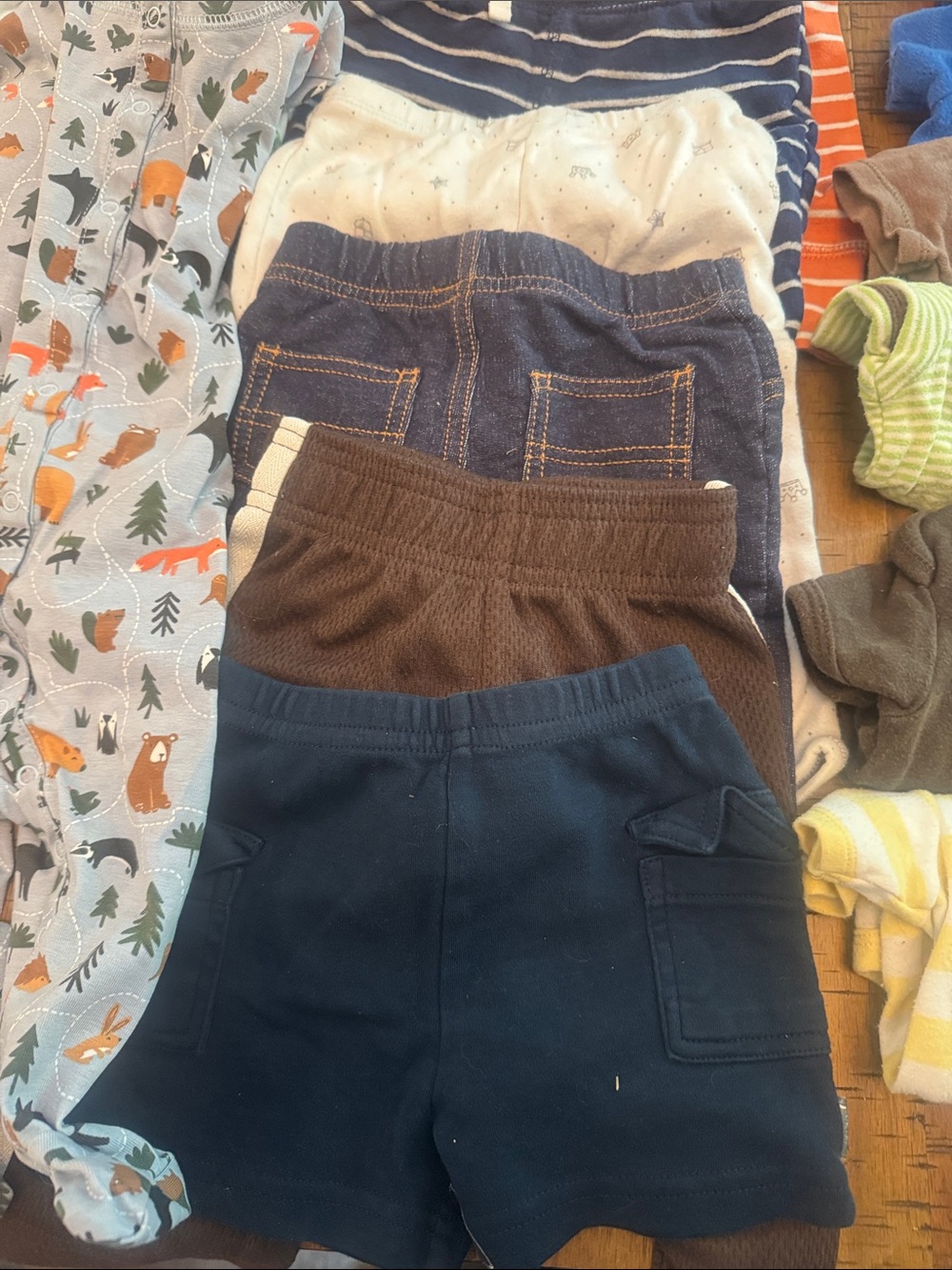 25 pieces Assorted Bottoms onesies one pieces pants short long sleeve - Picture 5 of 9
